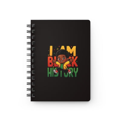 Spiral Journal — “I Am Black Child” Affirmation Notebook for Kids