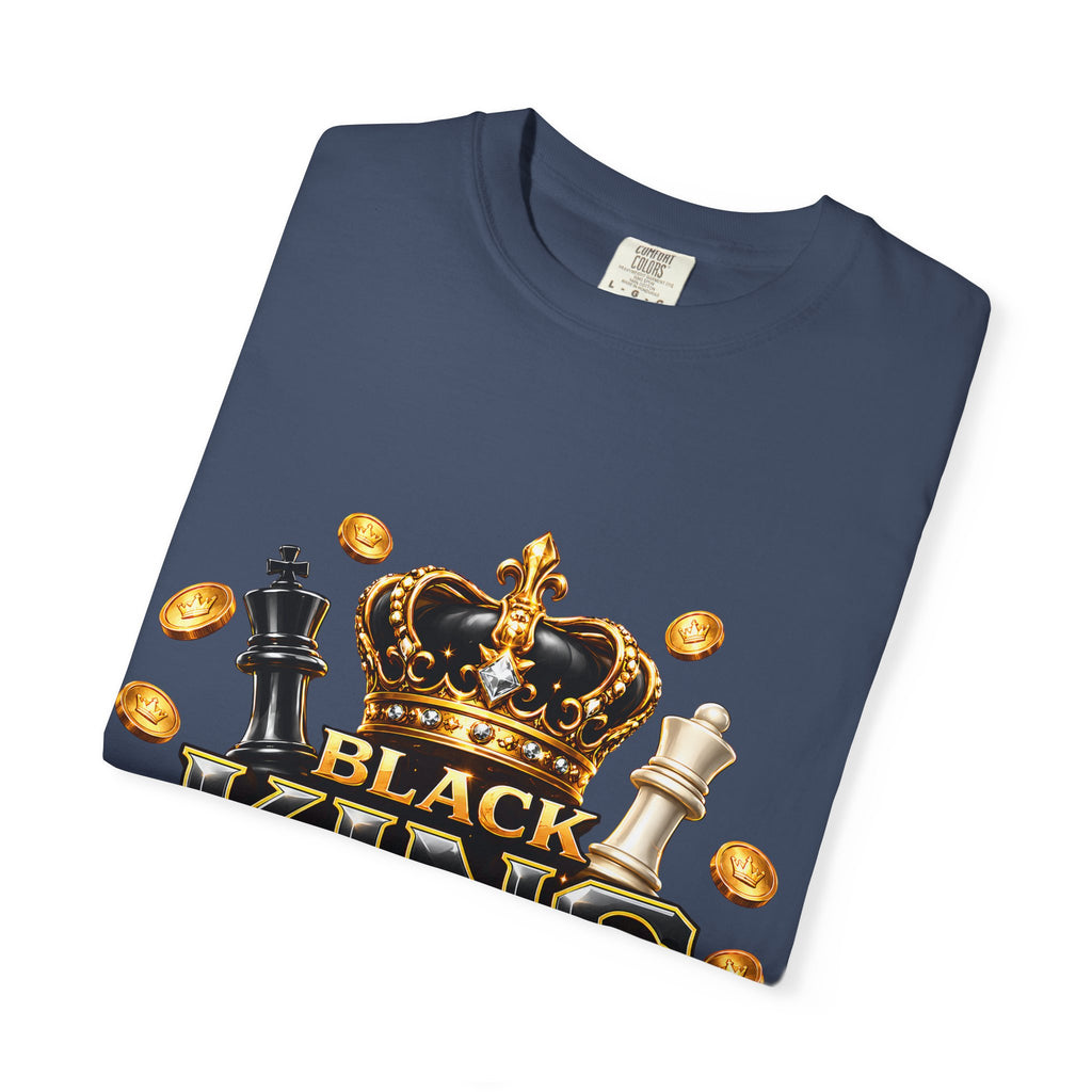 Black King T-Shirt — "Most Important Piece in the Game" Chess Crown Tee