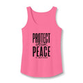 Protect Your Peace Tank Top — Inspirational Women’s Cotton Tank