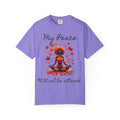 Yoga Meditation T-Shirt — "My Peace Will Not Be Altered" Graphic Tee